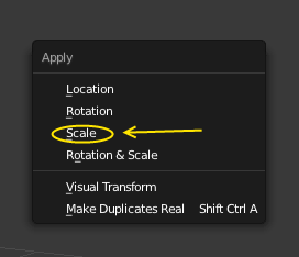 Apply Scale